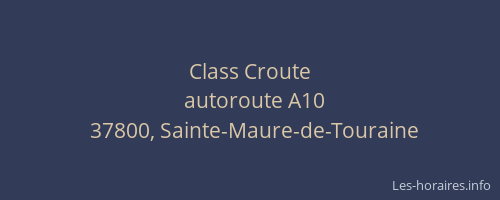Class Croute