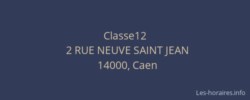 Classe12