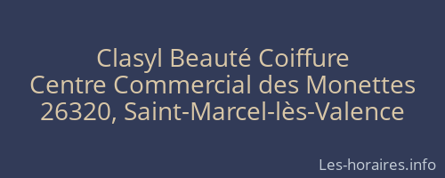 Clasyl Beauté Coiffure