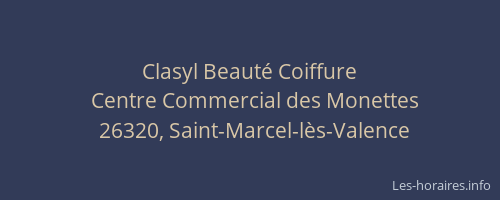 Clasyl Beauté Coiffure