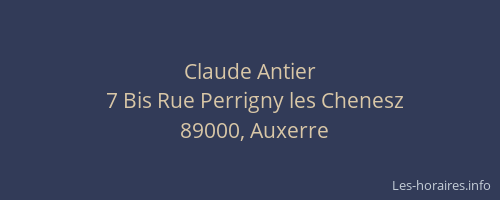 Claude Antier