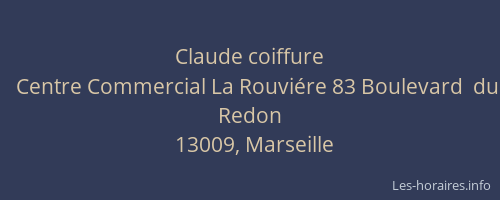 Claude coiffure