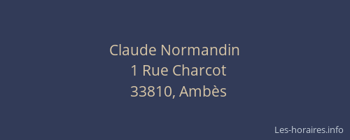 Claude Normandin