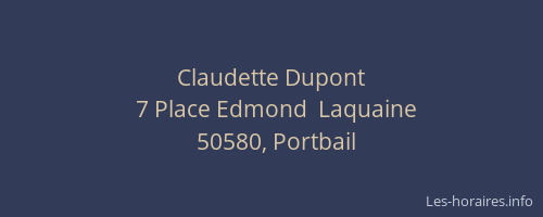 Claudette Dupont