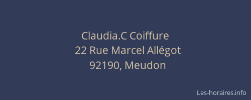 Claudia.C Coiffure