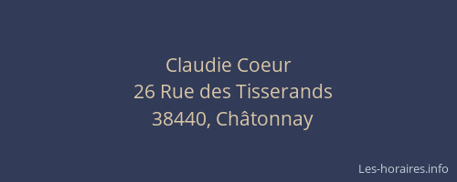 Claudie Coeur