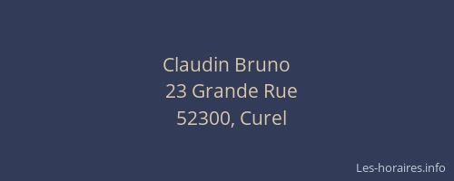 Claudin Bruno