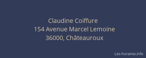 Claudine Coiffure
