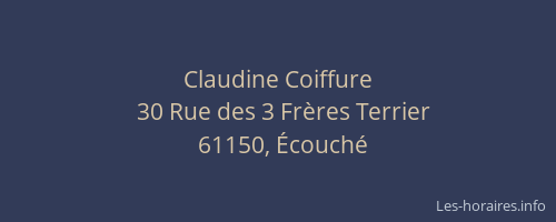Claudine Coiffure