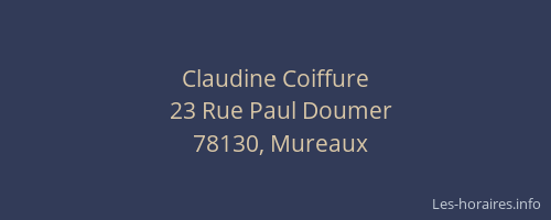 Claudine Coiffure