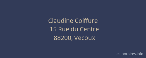 Claudine Coiffure