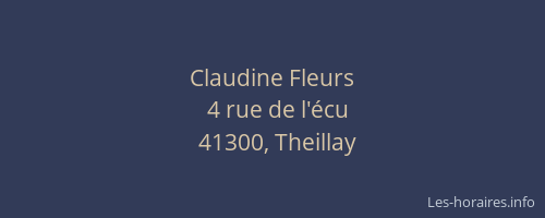 Claudine Fleurs