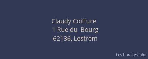 Claudy Coiffure