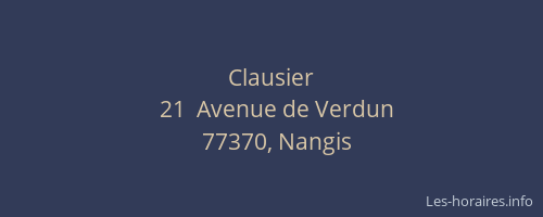 Clausier