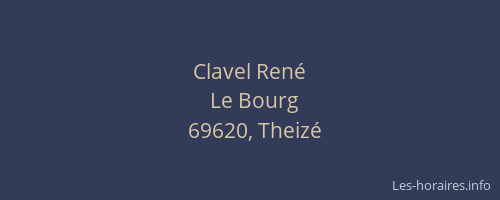 Clavel René