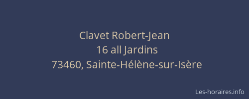 Clavet Robert-Jean