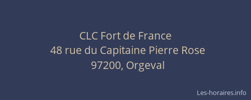 CLC Fort de France