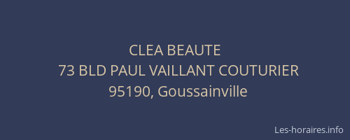 CLEA BEAUTE