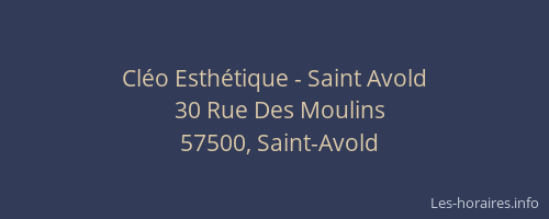 Cléo Esthétique - Saint Avold