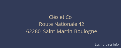 Cl&eacute;s et Co