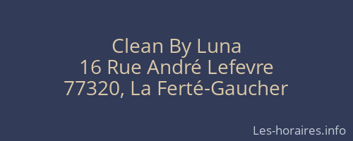 Clean By Luna