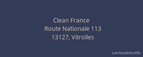 Clean France