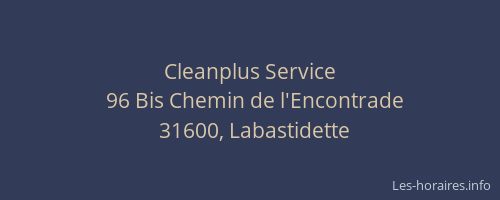 Cleanplus Service