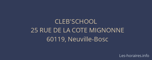 CLEB'SCHOOL