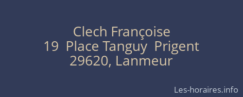 Clech Françoise