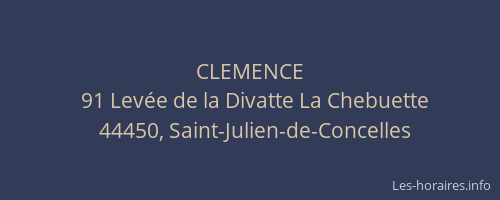 CLEMENCE