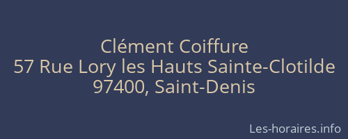 Clément Coiffure