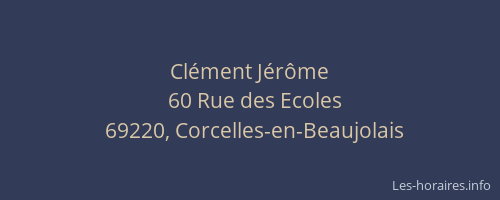 Clément Jérôme