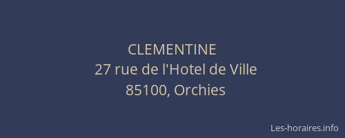 CLEMENTINE