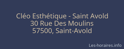 Cléo Esthétique - Saint Avold