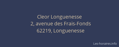 Cleor Longuenesse