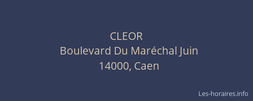 CLEOR