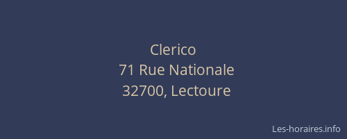 Clerico
