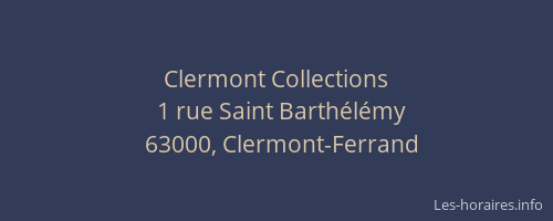 Clermont Collections
