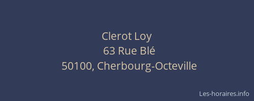 Clerot Loy