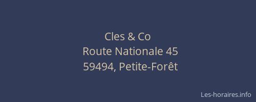 Cles & Co