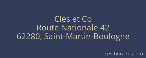 Clés et Co