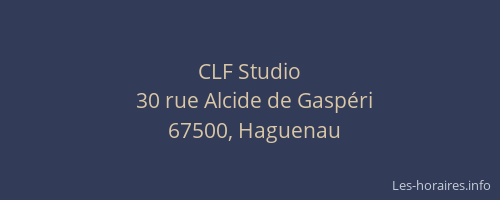 CLF Studio