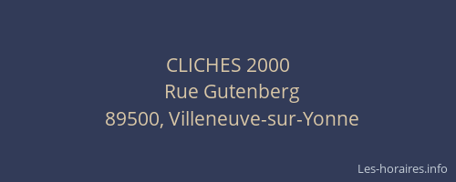 CLICHES 2000