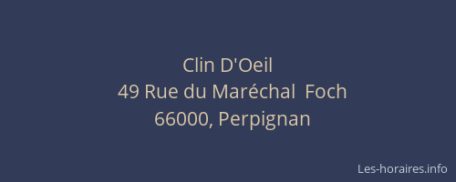 Clin D'Oeil