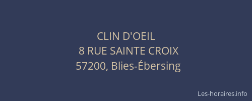 CLIN D'OEIL