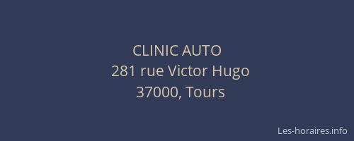 CLINIC AUTO
