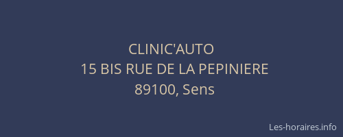 CLINIC'AUTO
