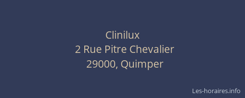 Clinilux
