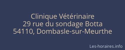 Clinique V&eacute;t&eacute;rinaire