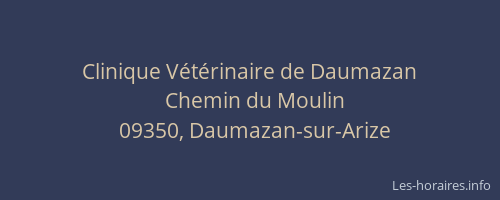 Clinique Vétérinaire de Daumazan
